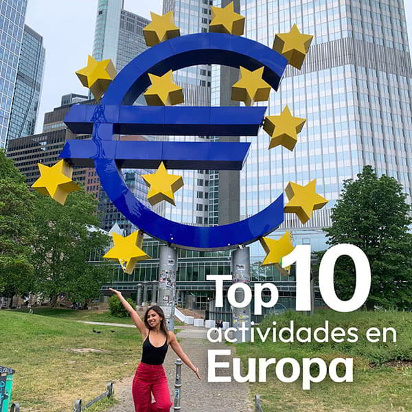 Actividades recomendadas para viajar a europa
